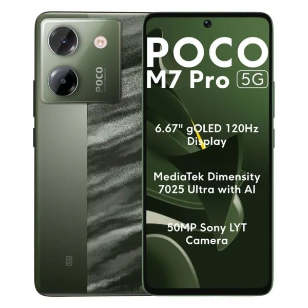 گوشی شیائومی / Poco M7 Pro / 5G / حافظه 256 گیگابایت / رم 8 گیگابایت - Image 1