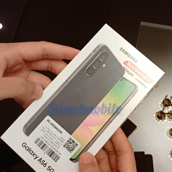 InShot_20260208_201741386 گوشی سامسونگ A56 / 5G | حافظه 256 / رم 8 گیگابایت - Image 1