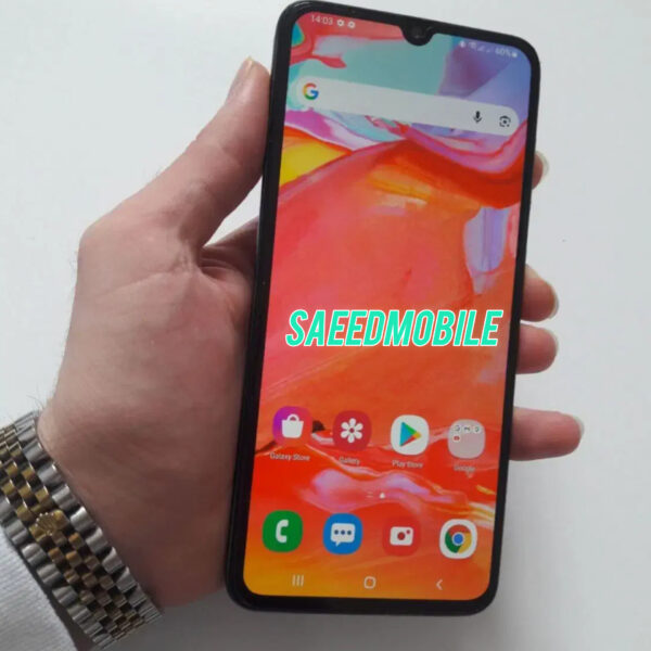 سامسونگ Galaxy A70 / مشکی / حافظه 128 گیگابایت/ رام 6 گیگابایت/ در حد نو - Image 4