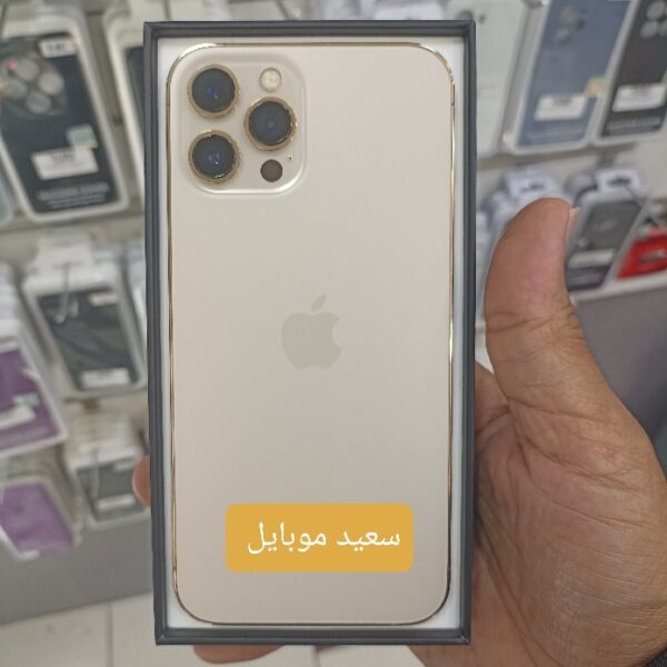 گوشی اپل دو سیم / (استوک) / iPhone 12 Pro Max / حافظه 256 گیگابایت - Image 3