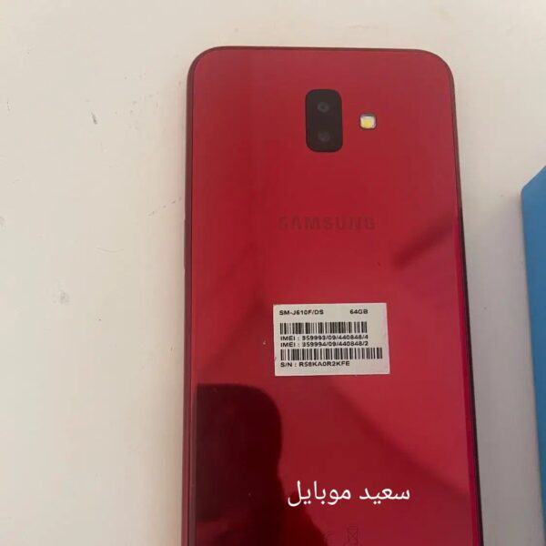 سامسونگ Galaxy J6+ / حافظه 64 گیگابایت/رم 4 گیگابایت/ در حد نو - Image 4