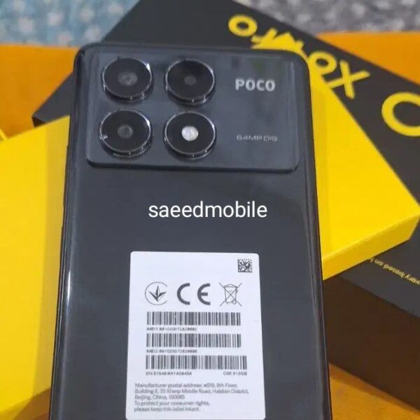 شیائومی Poco X6 Pro /حافظه 512 گیگابایت/ رم 12 گیگابایت /در حد نو - Image 3