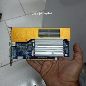 کارت گرافیک گیگابایت / مدل 8400 / حافظه ۵۱۲ مگابایت / DDR2 / کارکرده